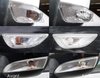 LED Repetidores laterales Fiat 124 Spider antes y después