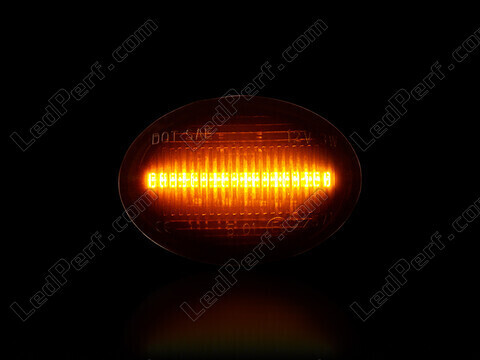 Iluminación máxima de los intermitentes laterales dinámicos de LED para Fiat 500 L