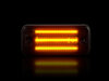 Iluminación máxima de los intermitentes laterales dinámicos de LED para Fiat Ducato III