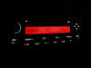 LED iluminación Radio del coche blanco y rojo fiat Grande Punto Evo