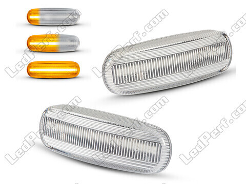 Intermitentes laterales secuenciales de LED para Fiat Grande Punto / Punto Evo - Versión clara
