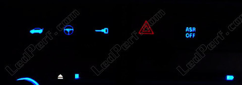 LED iluminación Botones consola azul fiat Grande Punto Evo