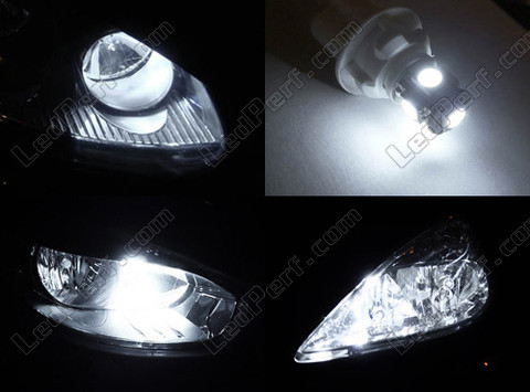 LED luces de posición blanco xenón Fiat Punto MK1 Tuning