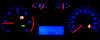 LED Panel de instrumentos azul Fiat Stilo