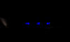 LED Plafón azul Fiat Stilo