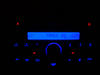 LED Radio del coche azul Fiat Stilo