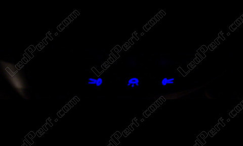 LED Plafón azul Fiat Stilo