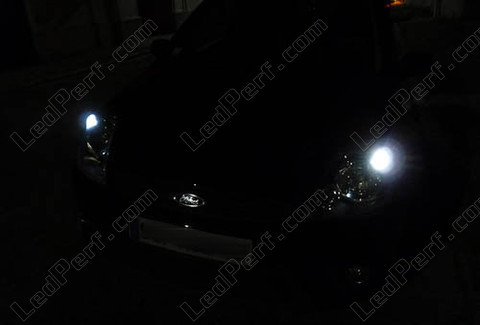 LED luces de posición blanco xenón Ford Fiesta MK6