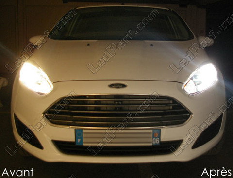 LED Luces de cruce Ford Fiesta MK7