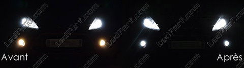 LED Antinieblas blanco xenón Ford Fiesta MK7 -