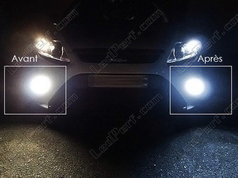 LED Antinieblas blanco xenón Ford Focus MK2 -