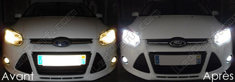 LED faros Xenón efecto Ford Focus MK3