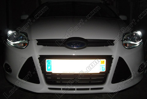 LED luces de posición blanco xenón Ford Focus MK3