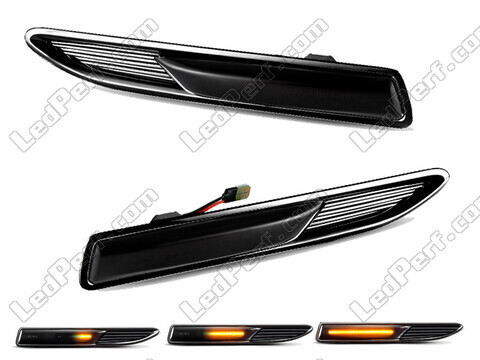 Intermitentes laterales dinámicos de LED para Ford Mondeo MK4 - Versión negra ahumada