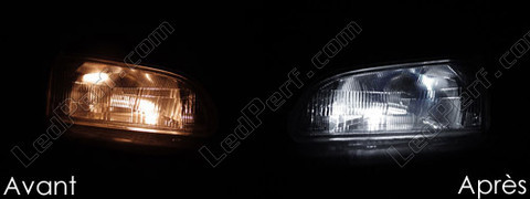 LED luces de posición blanco xenón Honda Civic 5G