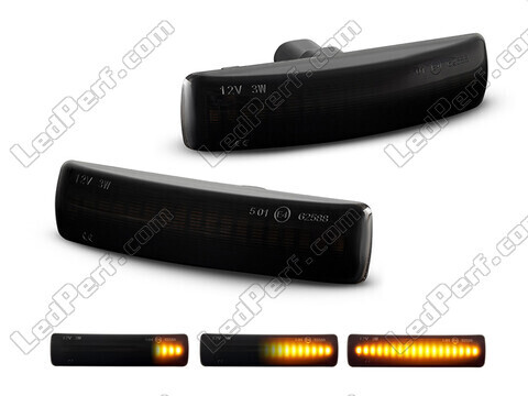 Intermitentes laterales dinámicos de LED para Land Rover Freelander II - Versión negra ahumada