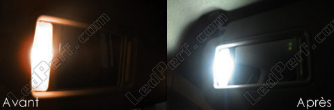 LED espejos de cortesía parasol Mazda 3 phase 2