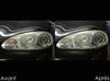 LED Intermitentes delanteros Mazda MX 5 fase 2 antes y después