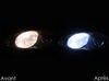 LED luces de posición blanco xenón Mazda MX 5 fase 2 antes y después