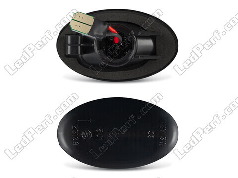 Conector de los intermitentes laterales dinámicos negros ahumados de LED para Mercedes Citan