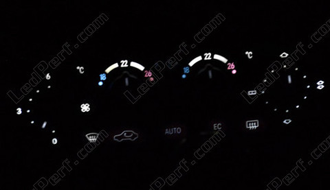 LED Climatización manual Mercedes Classe C (W203)