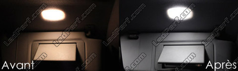 LED Espejos de cortesía - parasol Mercedes Classe E (W211)