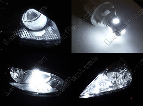LED luces de posición blanco xenón Mercedes Classe X Tuning