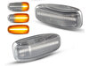 Intermitentes laterales secuenciales de LED para Mercedes CLK (W208) - Versión clara