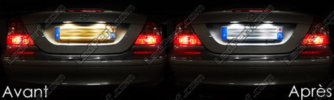LED placa de matrícula Mercedes CLK (W209)