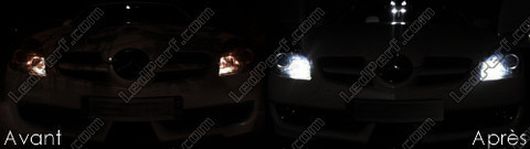 LED luces de posición blanco xenón Mercedes SLK R171