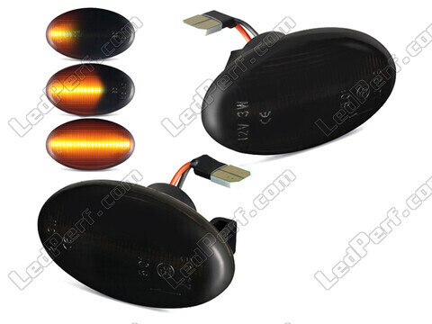 Intermitentes laterales dinámicos de LED para Mercedes Viano (W639) - Versión negra ahumada