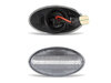 Conectores de los intermitentes laterales secuenciales de LED para Mini Cabriolet II (R52) - versión transparente