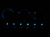 LED iluminación Climatización azul Mini Cabriolet II (R52)