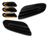 Intermitentes laterales dinámicos de LED para Mini Cabriolet IV (F57) - Versión negra ahumada