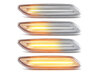 Iluminación de los intermitentes laterales secuenciales transparentes de LED para Mini Countryman (R60)
