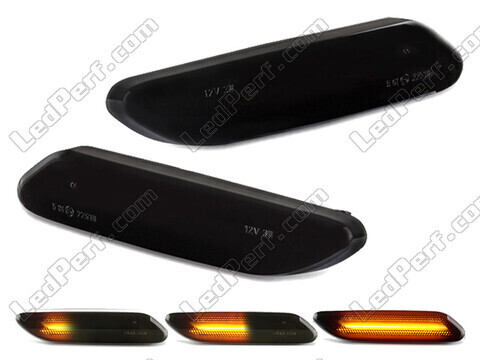Intermitentes laterales dinámicos de LED para Mini Countryman (R60) - Versión negra ahumada