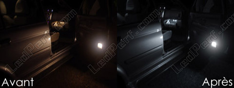 LED umbral de puerta Mitsubishi Pajero sport 1