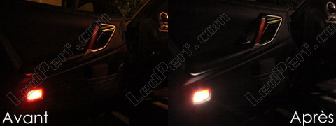 LED umbral de puerta Nissan GTR R35