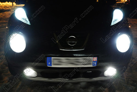 bombilla faros/luces de gas xenón Nissan Juke 5000K Michiba Diamond white Led