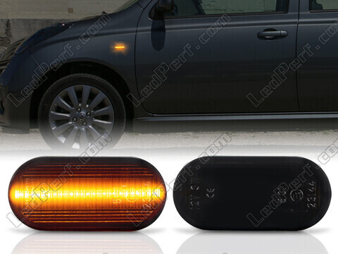 Intermitentes laterales dinámicos de LED v1 para Nissan Note (2005 - 2008)