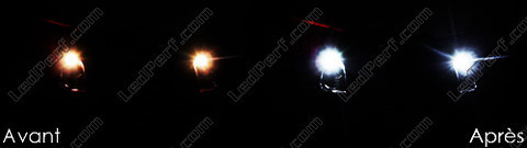 LED luces de posición blanco xenón Nissan Note