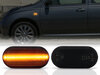Intermitentes laterales dinámicos de LED v1 para Nissan Qashqai I (2007 - 2010)