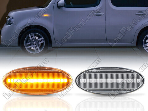 Intermitentes laterales dinámicos de LED v2 para Nissan Qashqai I (2010 - 2013)