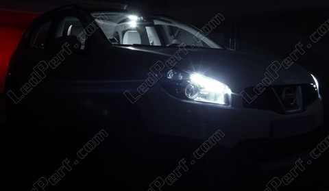 LED luces de posición blanco xenón Nissan Qashqai