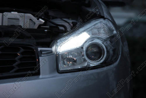 LED luces de posición blanco xenón Nissan Qashqai