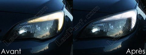 LED luces de circulación diurna - diurnas Opel Adam