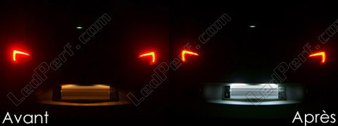 LED placa de matrícula Opel Adam