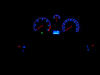 LED mando en el volante azul Opel Astra H Sport