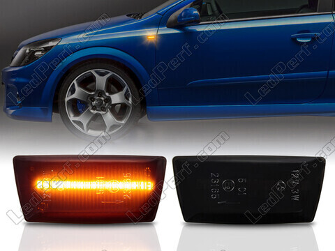 Intermitentes laterales dinámicos de LED para Opel Astra H