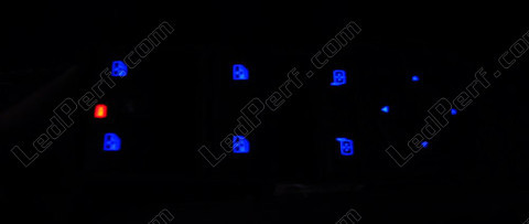 LED elevalunas azul Opel Astra H